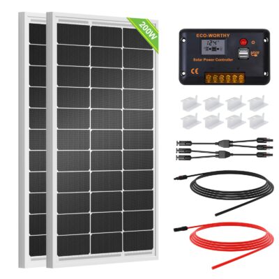 ECO-WORTHY 200W Solar Panel Kit Review: Perfect for Off-Grid Adventures