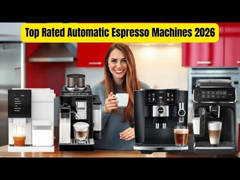 Top Rated 5 Automatic Espresso Machines 2026 || Tested & Ranked!