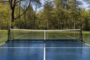 Can You Leave a Portable Pickleball Net Outside?