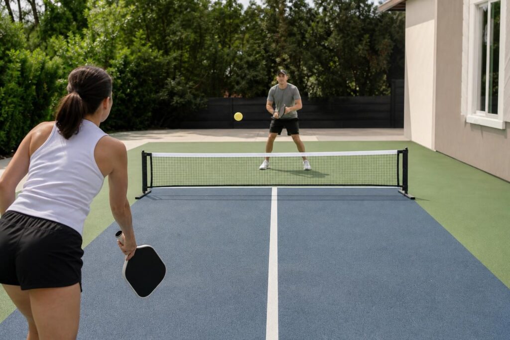 Half-Court Portable Pickleball Nets: Best for Compact, Focused Practice